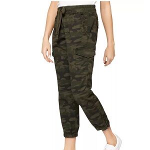 Sanctuary Camo Drawstring Cargo Jogger Pants Women’s 29